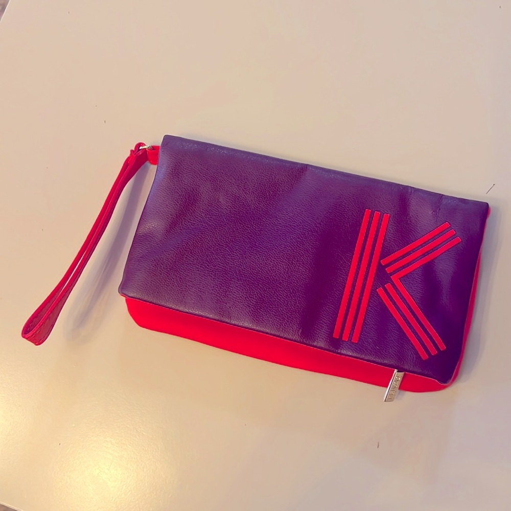 Kenzo parfums wristlet makeup bag